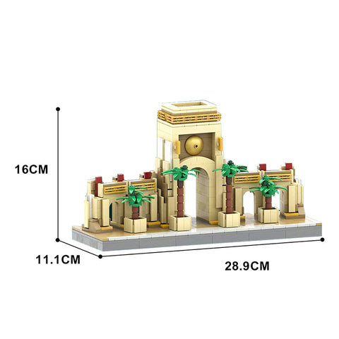 (Gobricks version) 796pcs  MOC-92173 Universal gate