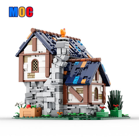 (Gobricks version) 1034 pcs Farm Cottage