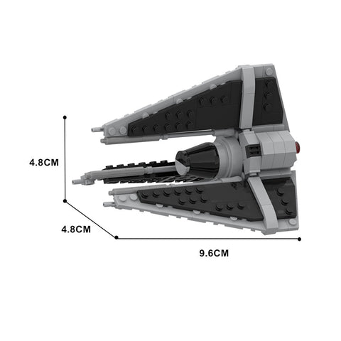 (Gobricks version)MOC-140080 Midi-Scale TIE Phantom