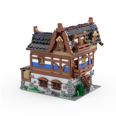 (Gobricks version)MOC-70187 MEDIEVAL TAVERN & INN