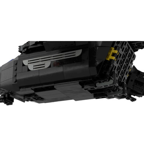 (Gobricks version) 920pcs MOC-180166 Pelican-1 Extraction Shuttle (Helldivers 2)