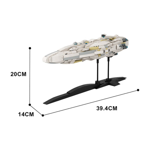 (Gobricks version)MOC-138056 Medium size MC-80 Home one type Star cruiser : Episode VI