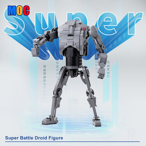 (Gobricks version) 456pcs MOC-128279 Super Battle Droid Figure