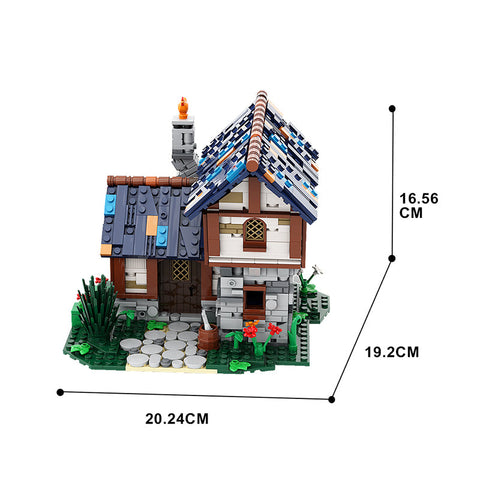 (Gobricks version) 1034 pcs Farm Cottage