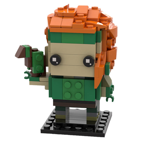 (Gobricks version) 189pcs MOC-116276 VALORANT Skye Brickheadz