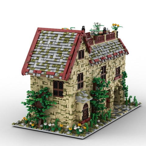 (Gobricks version)  4550pcs MOC-135076 A house with an attic