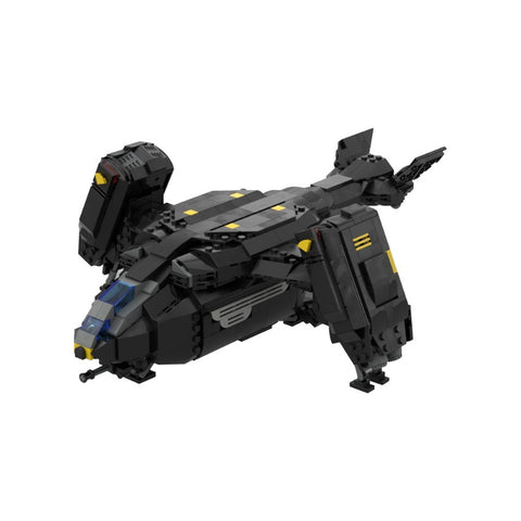 (Gobricks version) 920pcs MOC-180166 Pelican-1 Extraction Shuttle (Helldivers 2)