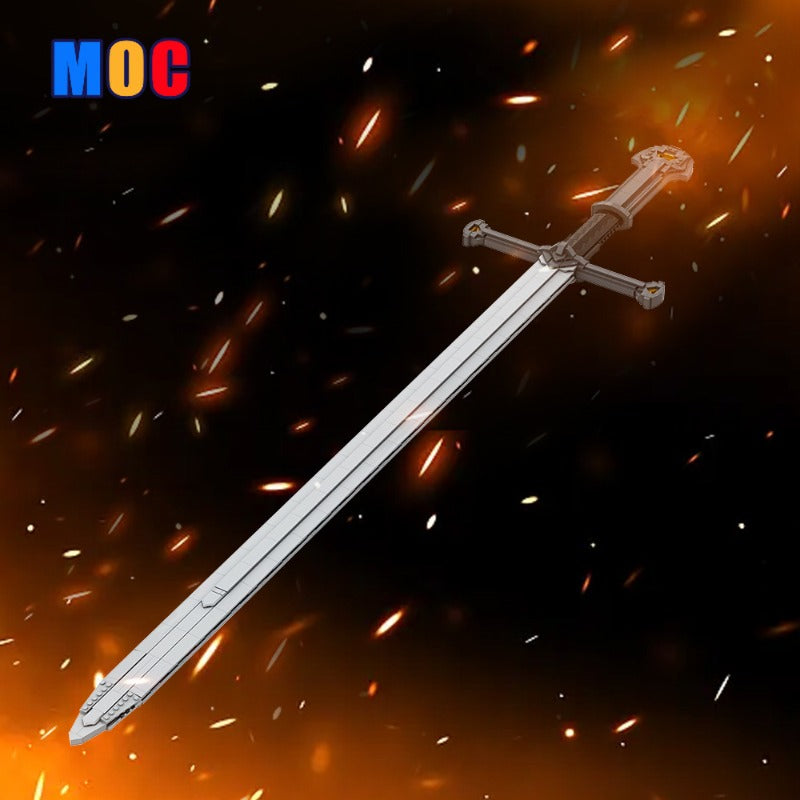 (Gobricks version) 944pcs MOC-140605 The Sword of the King