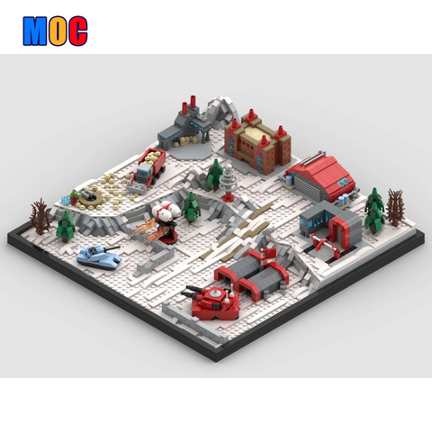 (Gobricks version) 1646pcs MOC-142272 Command & Conquer (C&C) Red Alert - Soviet Base