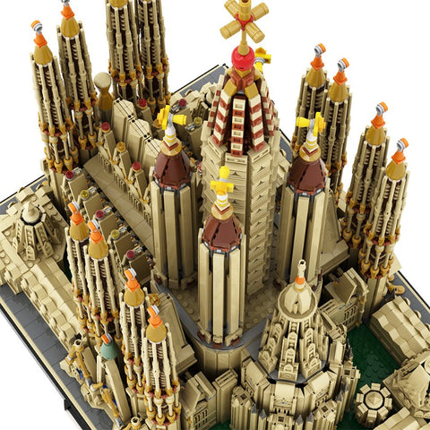 (Gobricks version) 10045pcs MOC-65795 Sagrada Familia