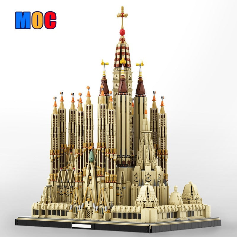 (Gobricks version) 10045pcs MOC-65795 Sagrada Familia