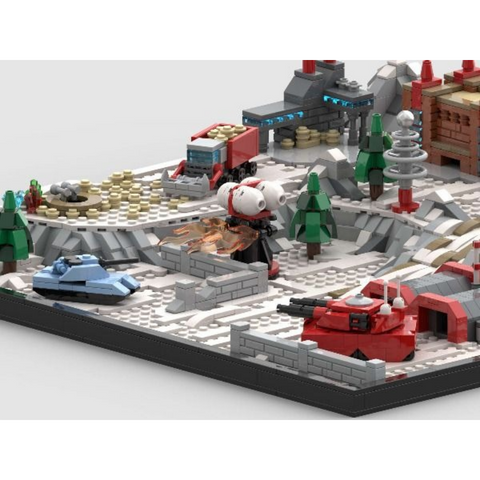 (Gobricks version) 1646pcs MOC-142272 Command & Conquer (C&C) Red Alert - Soviet Base