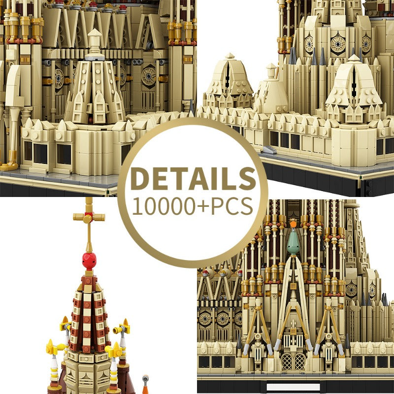 Barcelona Lego La Sagrada Familia 10045pcs MOC-65795